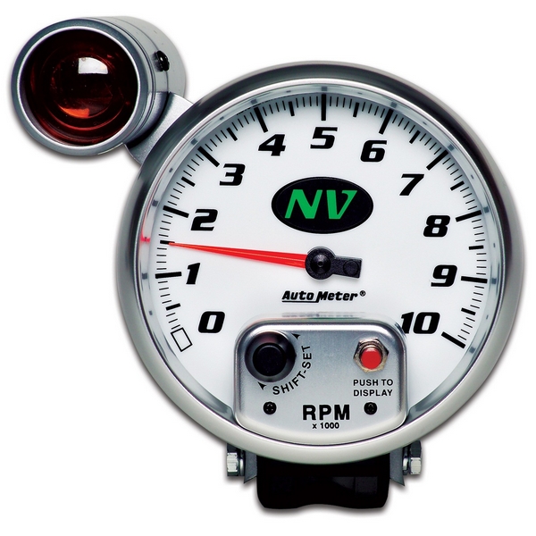 5" PEDESTAL TACHOMETER, 0-10,000 RPM, NV